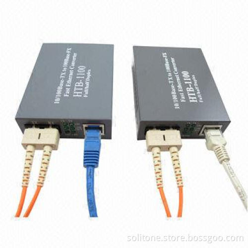 Fiber Media Converter, Fast, 10/100/1,000M
